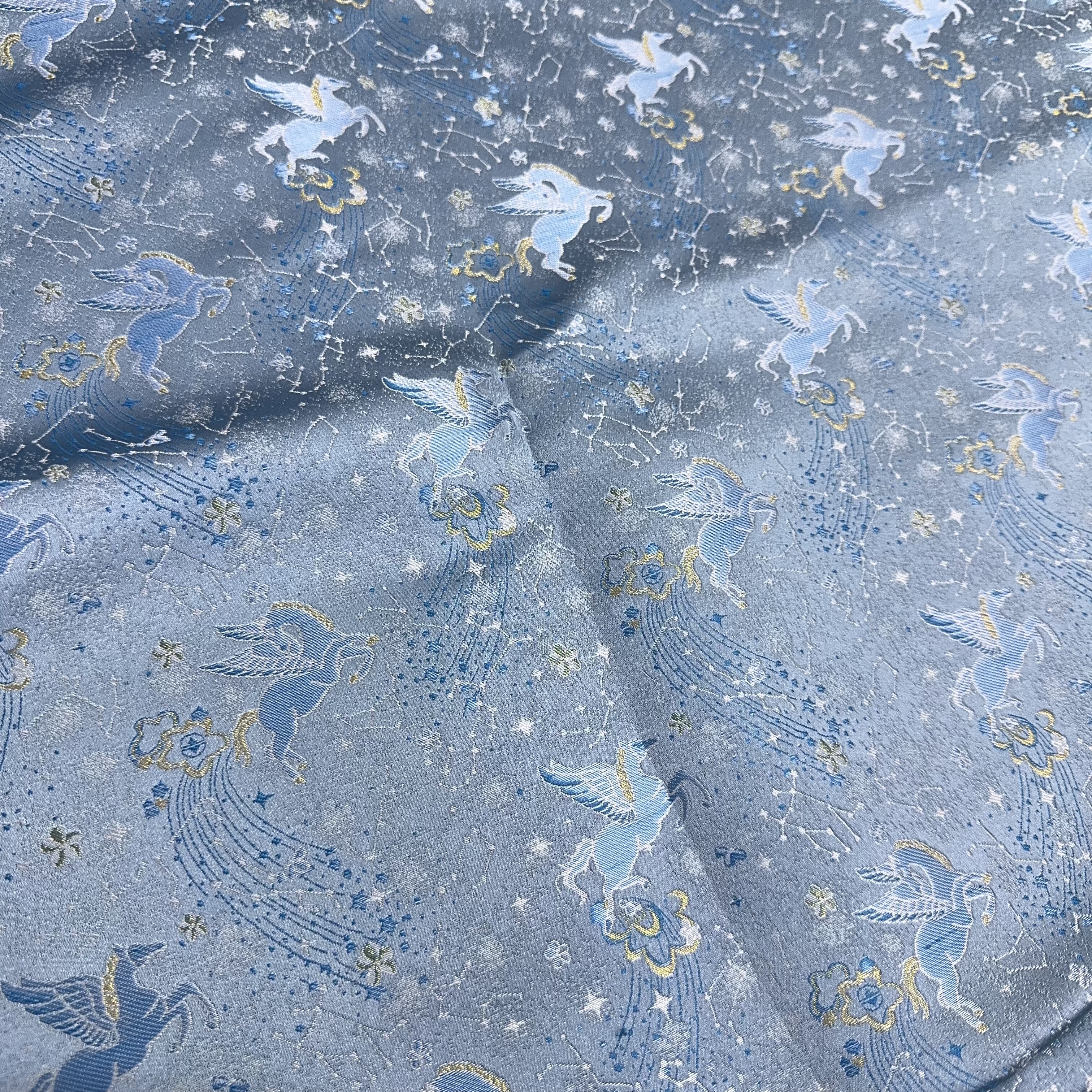 射手座织金宋锦面料高端礼服旗袍外套定制面料家居布艺料