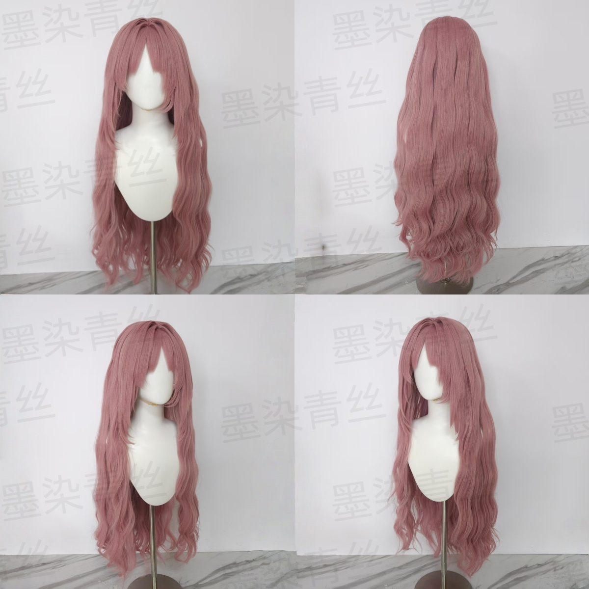 墨染青丝来图定制cos假发