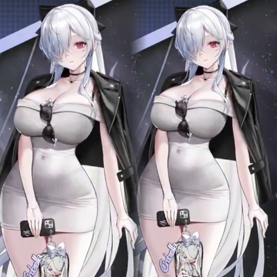 墨染青丝假发定制NIKKE 灰姑娘 Beautiful Me cos假发来图定做