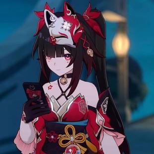 墨染青丝我定制假发 星穹铁道 花火cos假发定做各种人物假毛假发