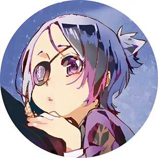 墨染青丝定制假发家庭教师库洛姆·髑髅 cos假发一件起定做