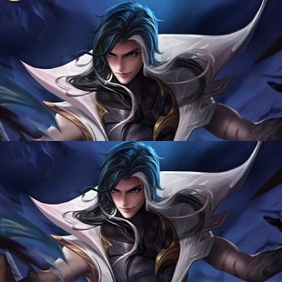 墨染青丝假发定制王者荣耀司马懿cos假发一件起定做各种人物假毛