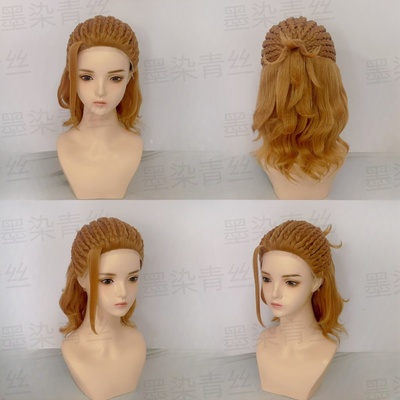 墨染青丝来图定制cos假发