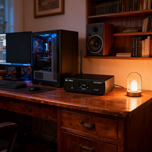 HIFI发烧QCC5215蓝牙音频解码接收器支持LDAC ES9038Q2M解码器DAC