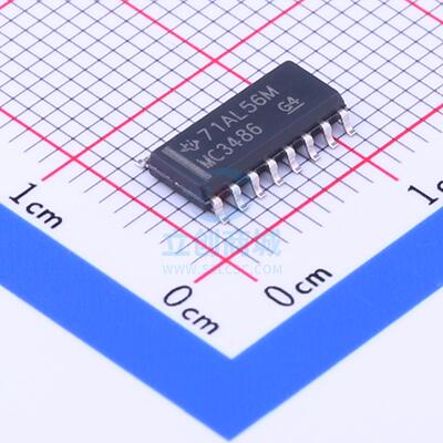多协议收发器 MC3486DR SOIC-16_150mil TI 全新原装正品