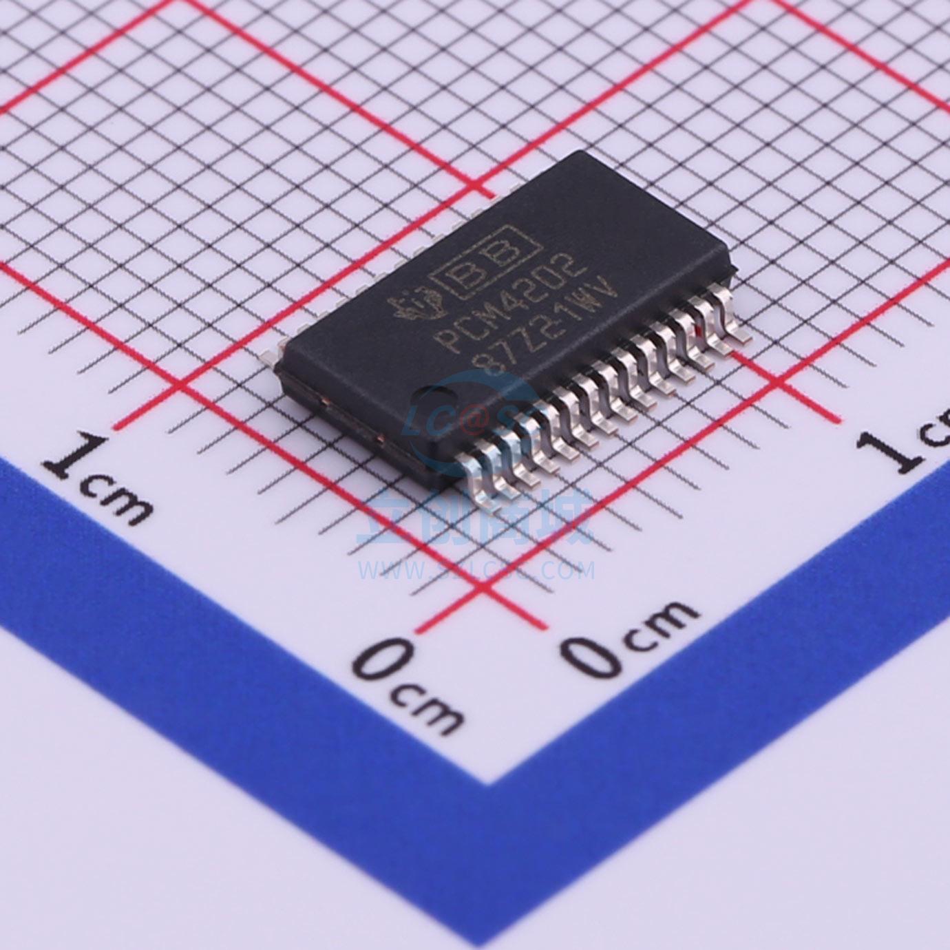 模数转换芯片ADC PCM4202DBR SSOP-28 TI()