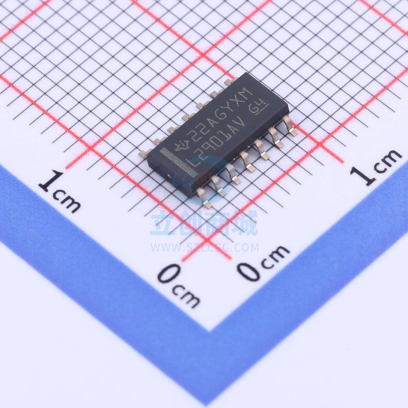 比较器 LM2901AVQDRG4 SOIC-14 TI()