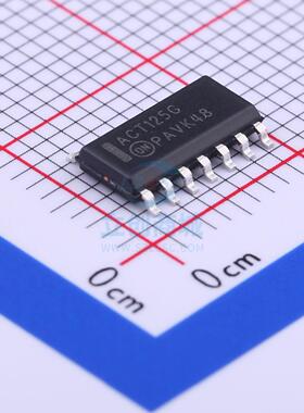 缓冲器/驱动器 MC74ACT125DR2G SOIC-14_150mil on 全新原装进口