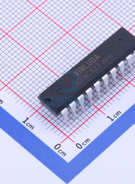 信号开关/编解码器/多路复用器 XD74C923 DIP-20 XINLUDA(信路达)