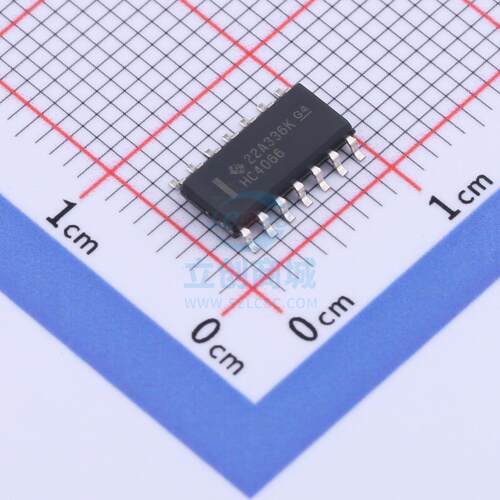 模拟开关/多路复用器 SN74HC4066DR SOIC-14 TI 全新原装进口