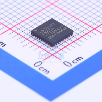 以太网芯片 KSZ8081RNBIA-TR QFN-32_5x5x05P 全新原装进口