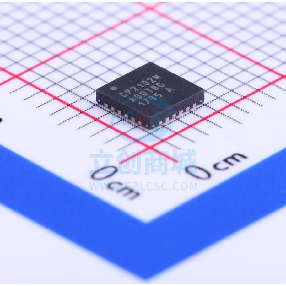USB芯片 CP2102N-A01-GQFN24 QFN-24_4x4x05P  全新原装进口