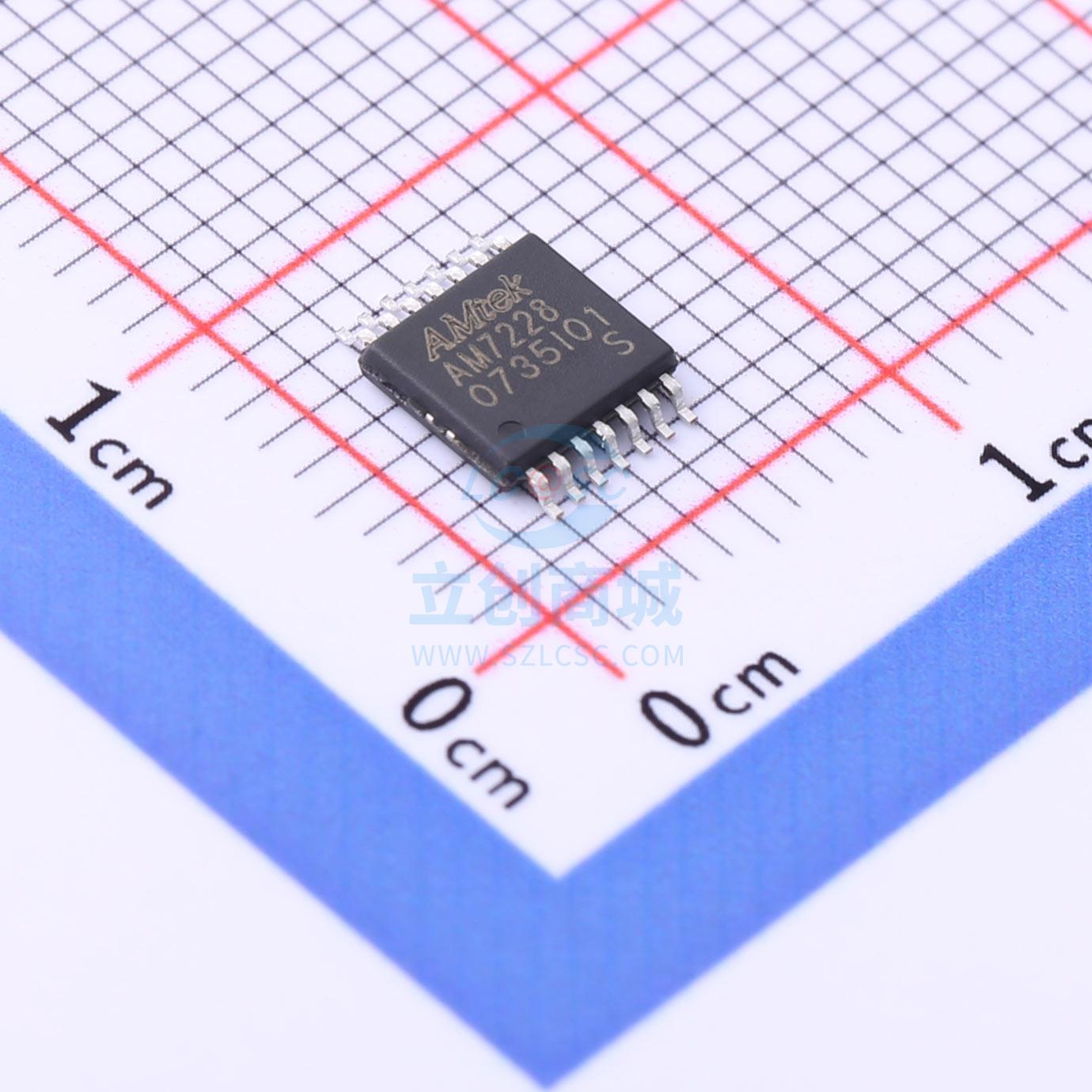 电机驱动芯片 AM7228S eTSSOP-14L AMtek(晶致半导体)