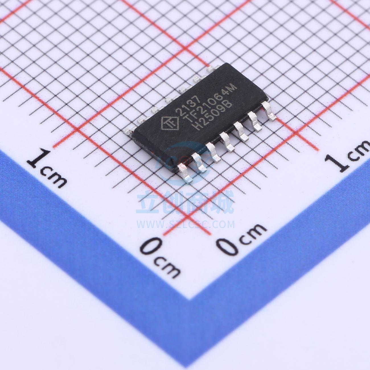 栅极驱动IC TF21064M-TUH SOIC-14 TFSS(德律风根)