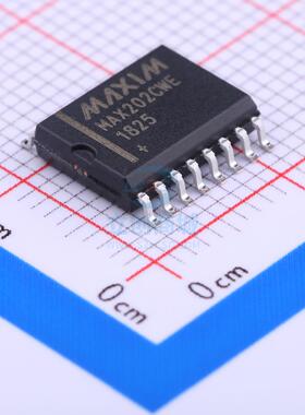 RS232芯片 MAX202CWE+T SOIC-16_300mil MAXIM 全新原装进口