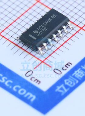 逻辑门 SN74HCT02DRG4 SOIC-14_150mil TI 全新原装正品
