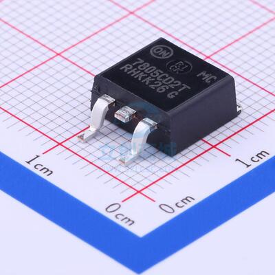 线性稳压器(LDO) MC7805CD2TR4G TO-263-2 ON 全新原装进口