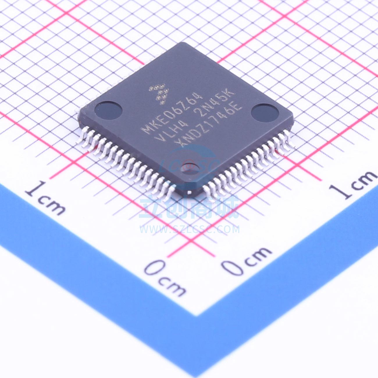 单片机(MCU/MPU/SOC) MKE06Z64VLH4 LQFP-64_10x10x05P NXP 全新