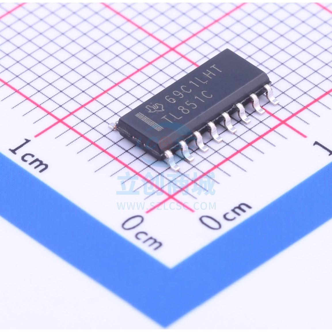 无线收发芯片 TL851CDR SOIC-16_150mil TI 全新原装进口