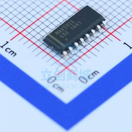 RS232芯片 MAX202EESE+T SOIC-16_150mil MAXIM 全新原装进口