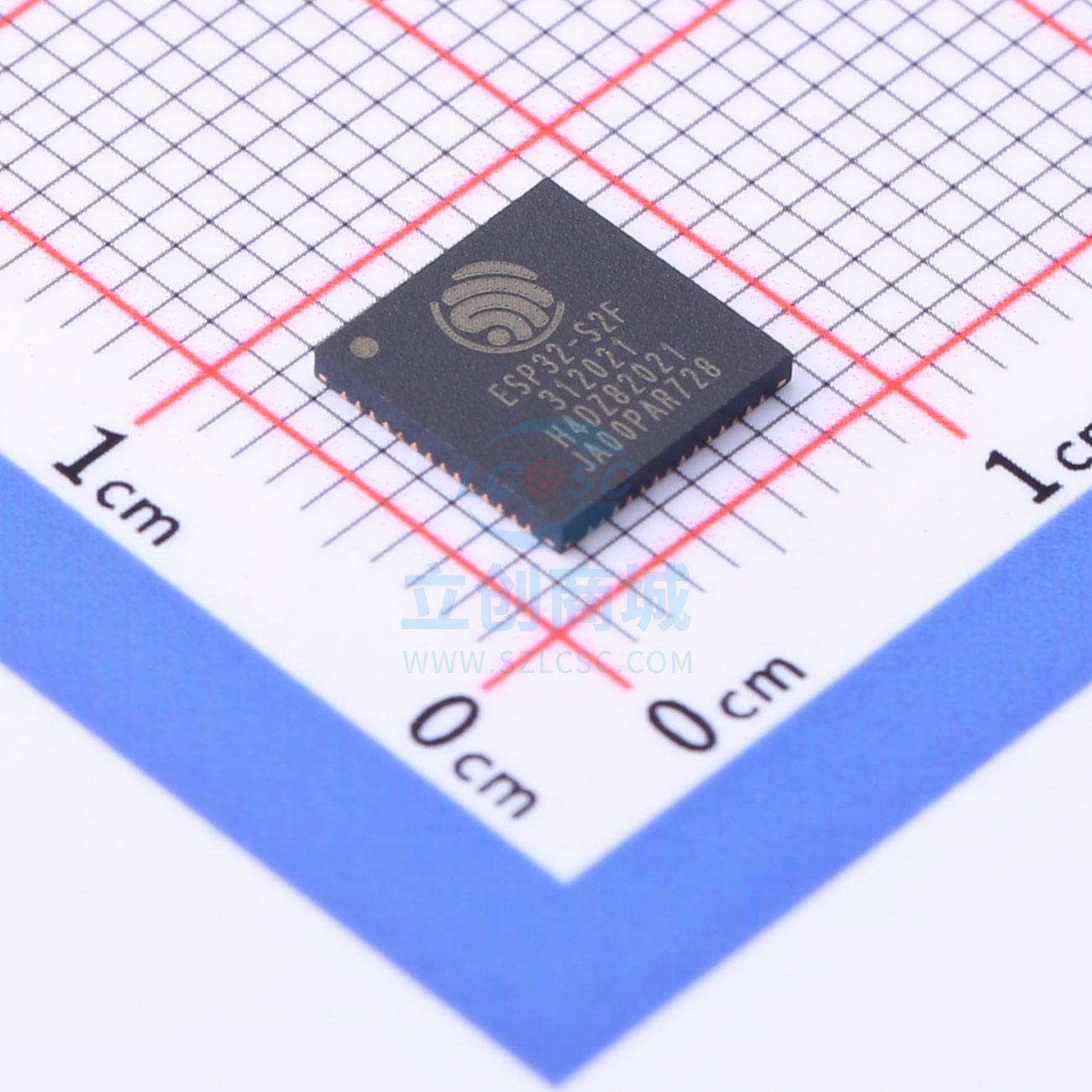 无线收发芯片 ESP32-S2FH4 QFN-56 全新原装进口