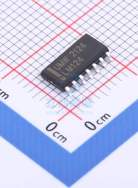 运算放大器 LM124DR SOP-14 UMW(友台半导体)
