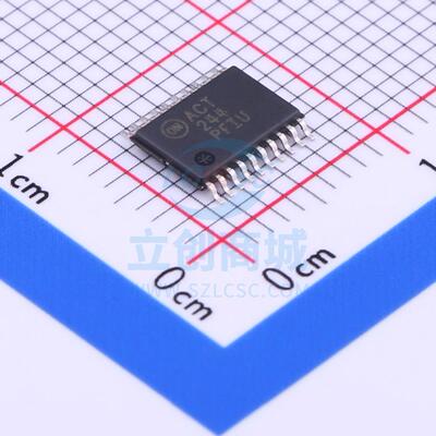 缓冲器/驱动器 74ACT244MTCX TSSOP-20 ON 全新原装进口