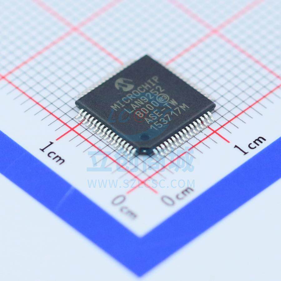 以太网芯片 LAN9252/PT TQFP-64_10x10x05P 全新原装进口