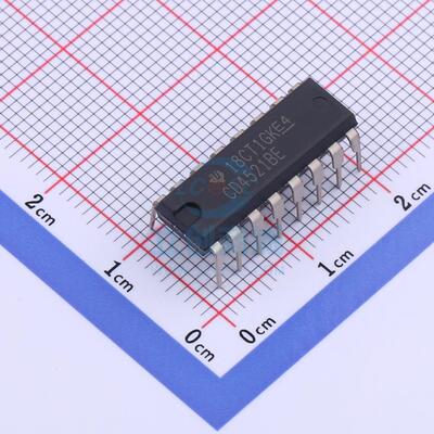 计数器/分频器 CD4521BE DIP-16 TI 全新原装正品