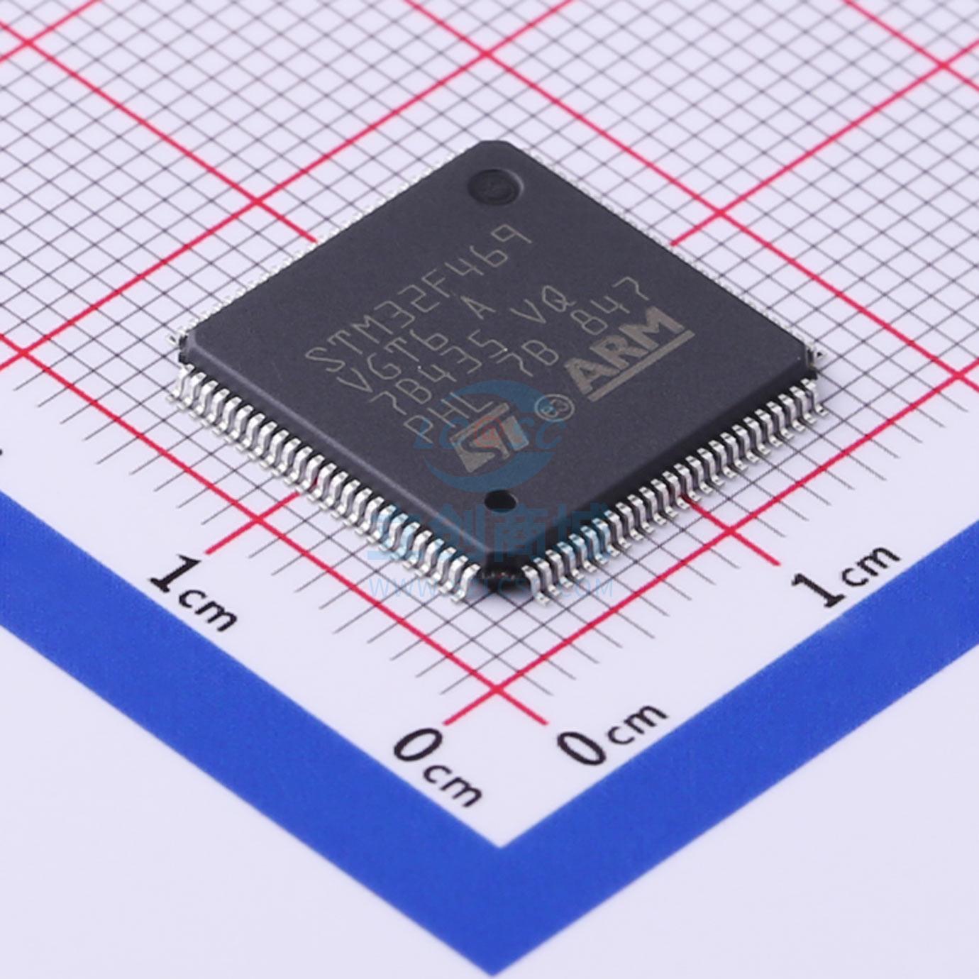 单片机芯片IC STM32F469VGT6 LQFP-100 ST 全新原装进口