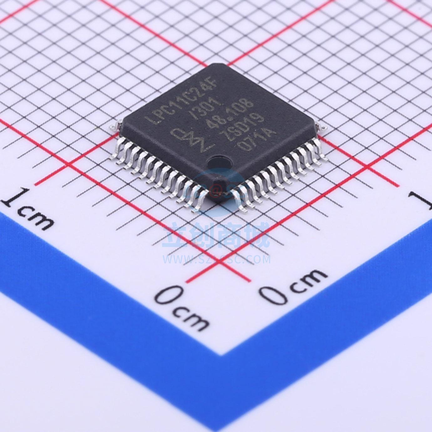 芯片IC LPC11C24FBD48/301 LQFP-48_7x7x05P 全新原装进口