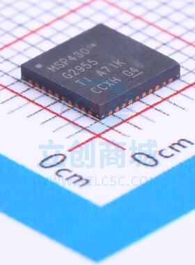 单片机(MCU/MPU/SOC) MSP430G2955IRHA40R VQFN-40_6x6x05P TI 全