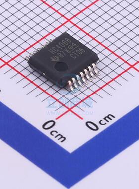 模拟开关/多路复用器 SN74HC4066DBR SSOP-14_208mil TI 全新原装
