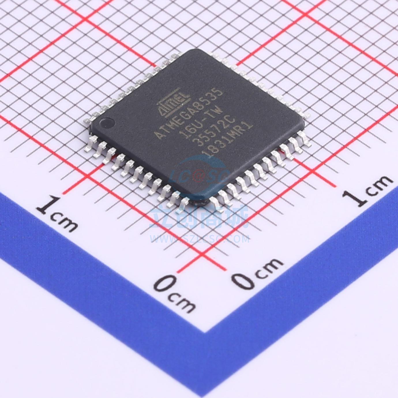 芯片IC ATMEGA8535-16AU TQFP-44_10x10x08P MIC 全新原装进口
