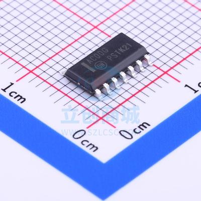 逻辑门 MC74AC00DR2G SOIC-14_150mil on 全新原装正品