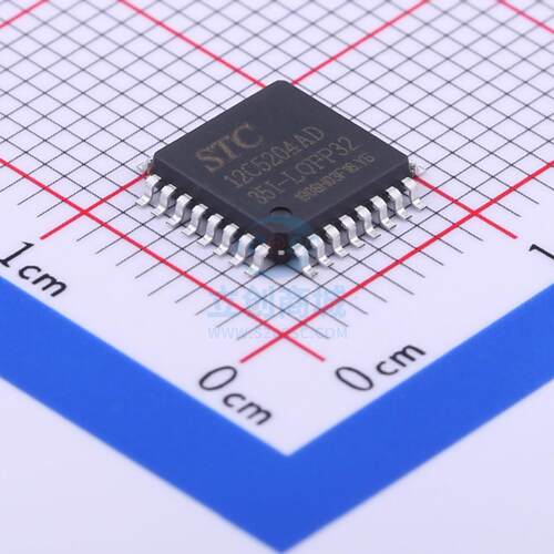 单片机(MCU/MPU/SOC) STC12C5204AD-35I-LQFP32 LQFP-32_7x7x08P