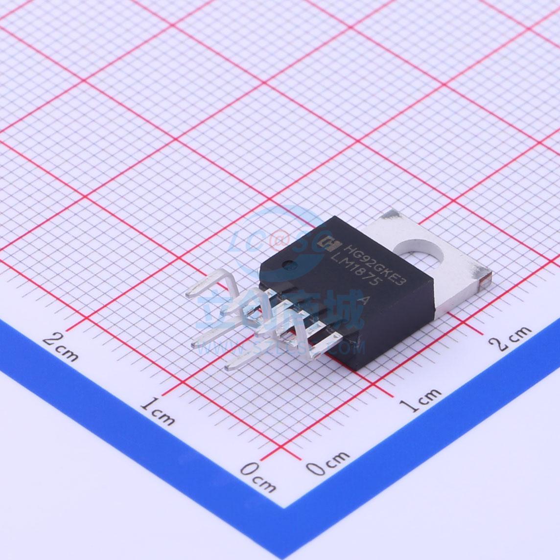 音频功率放大器 LM1875T TO-220B-5L HGSEMI(华冠)