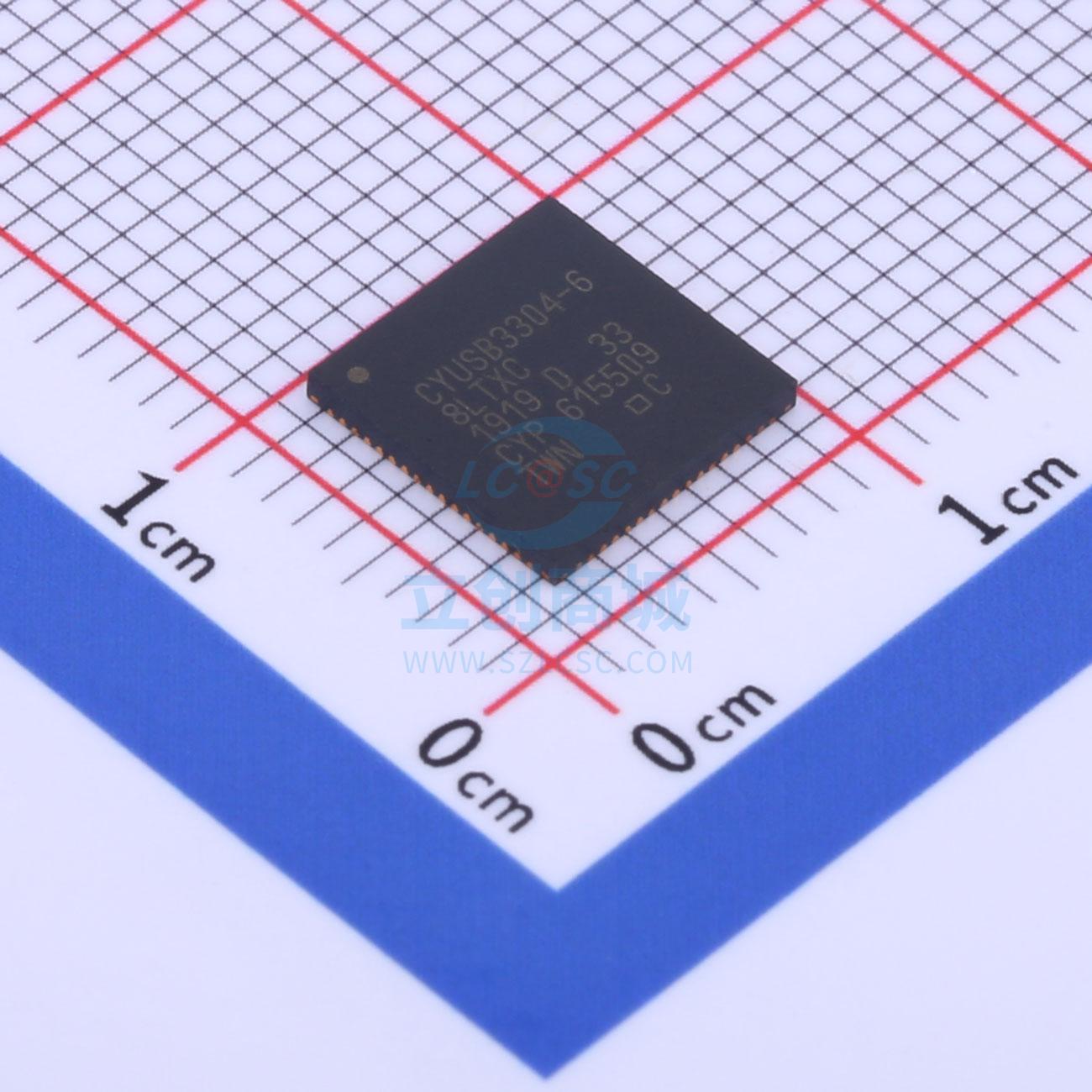 USB芯片 CYUSB3304-68LTXCT QFN-68 CYPRESS(赛普拉斯)