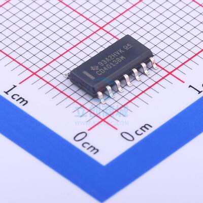 触发器 CD4013BM96 SOIC-14_150mil TI 全新原装进口