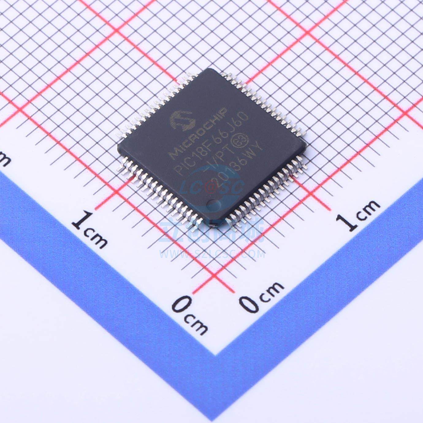 PIC18F66J60-I/PT TQFP-64_10x10x05P MIC 全新原装进口