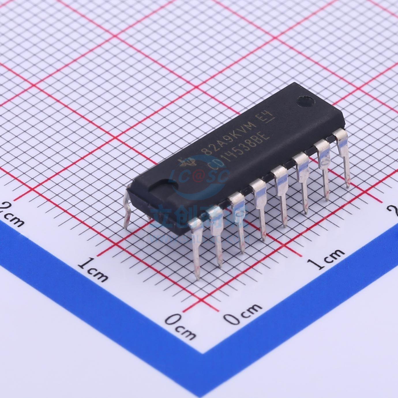 单稳态多谐振荡器 CD14538BE DIP-16 TI 全新原装进口