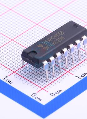 逻辑门 SN74HC20N PDIP-14 TI()