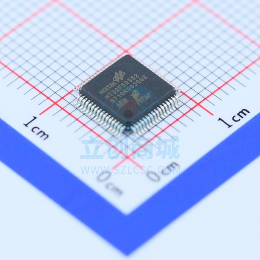 单片机(MCU/MPU/SOC) HT32F52352 LQFP-64_7x7x04P HOLTEK(合泰/