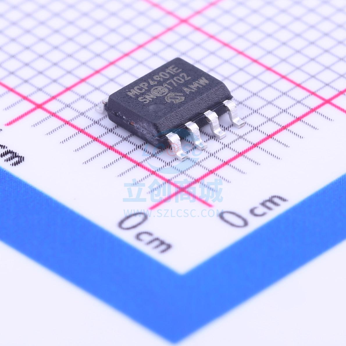 数模转换芯片DAC MCP4901-E/SN SOIC-8_150mil MIC 全新原装进口