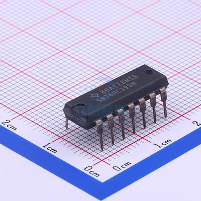 计数器/分频器 SN74HC393N DIP-14 TI 全新原装进口