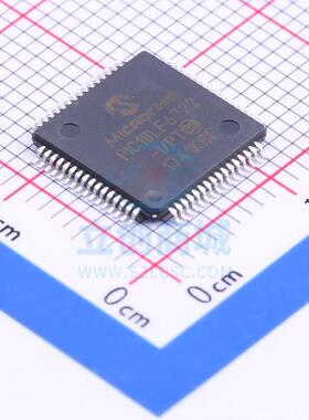 单片机(MCU/MPU/SOC) PIC18LF6722-I/PT TQFP-64_10x10x05P 全新