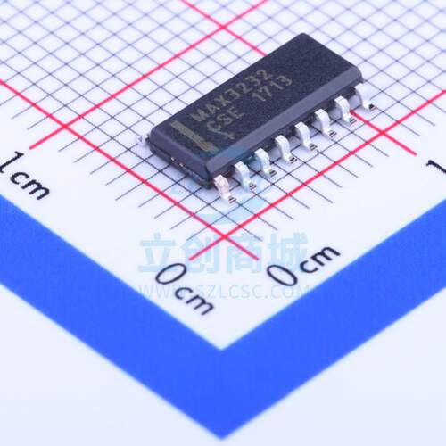 RS232芯片 MAX3232CSE+T SOIC-16_150mil MAXIM(美信)