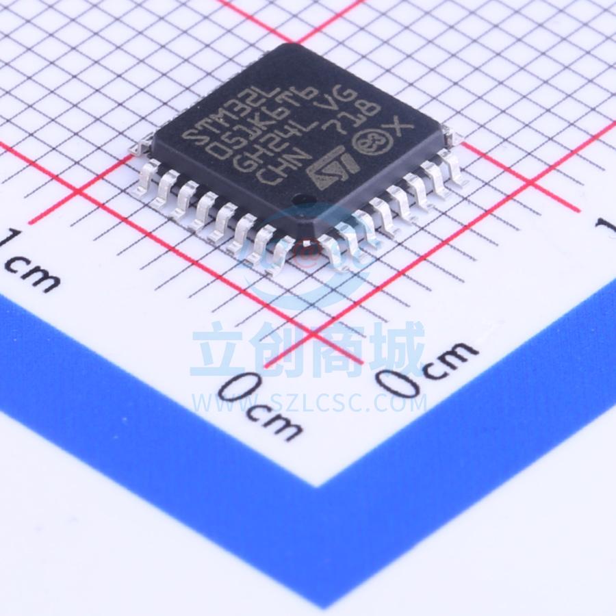 单片机芯片IC STM32L051K6T6 LQFP-32_7x7x08P ST 全新原装进口