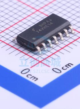 反相器 74VHC14MX SOIC-14_150mil on 全新原装正品