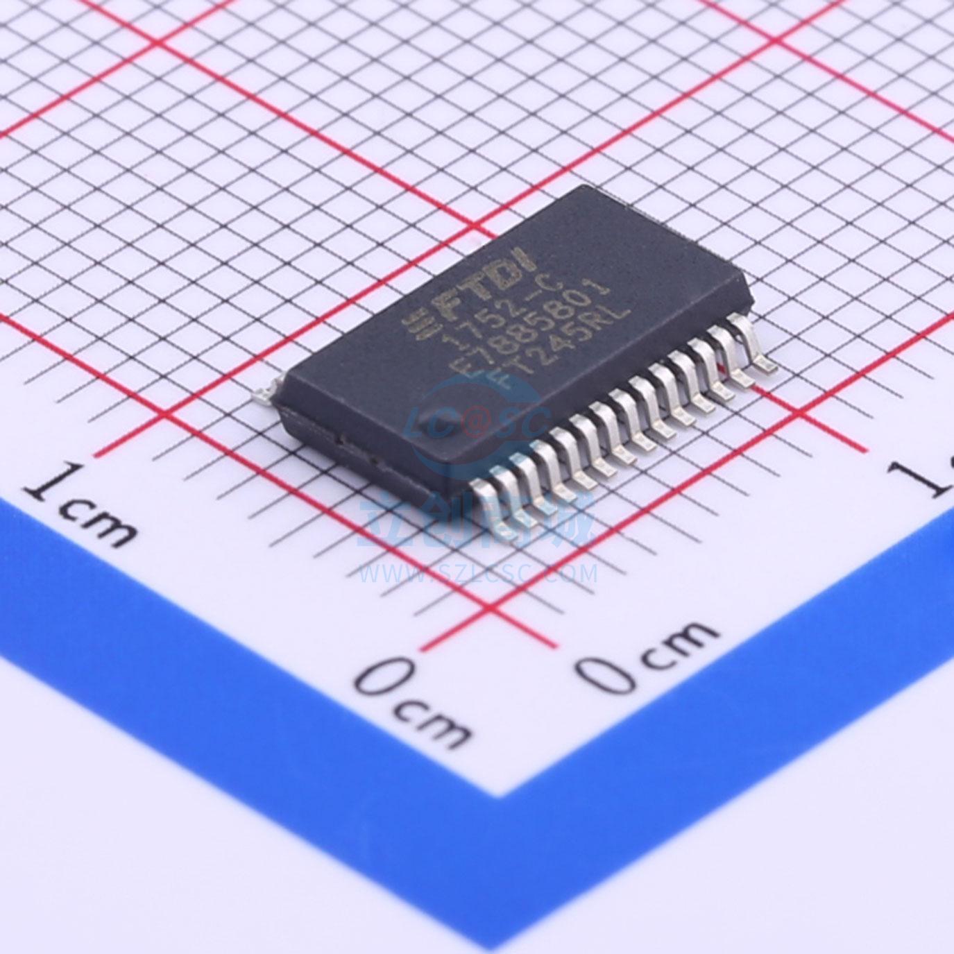 USB芯片 FT245RL-REEL SSOP-28_208mil FTDI(飞特帝亚)